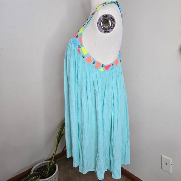 SUNDRESS Dresses REVOLVE  Embellished Gauze Mini Dress Small - Picture 3 of 11